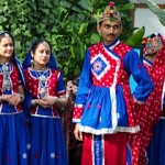 Adult performers of Satrangi Garba Group from Indiana